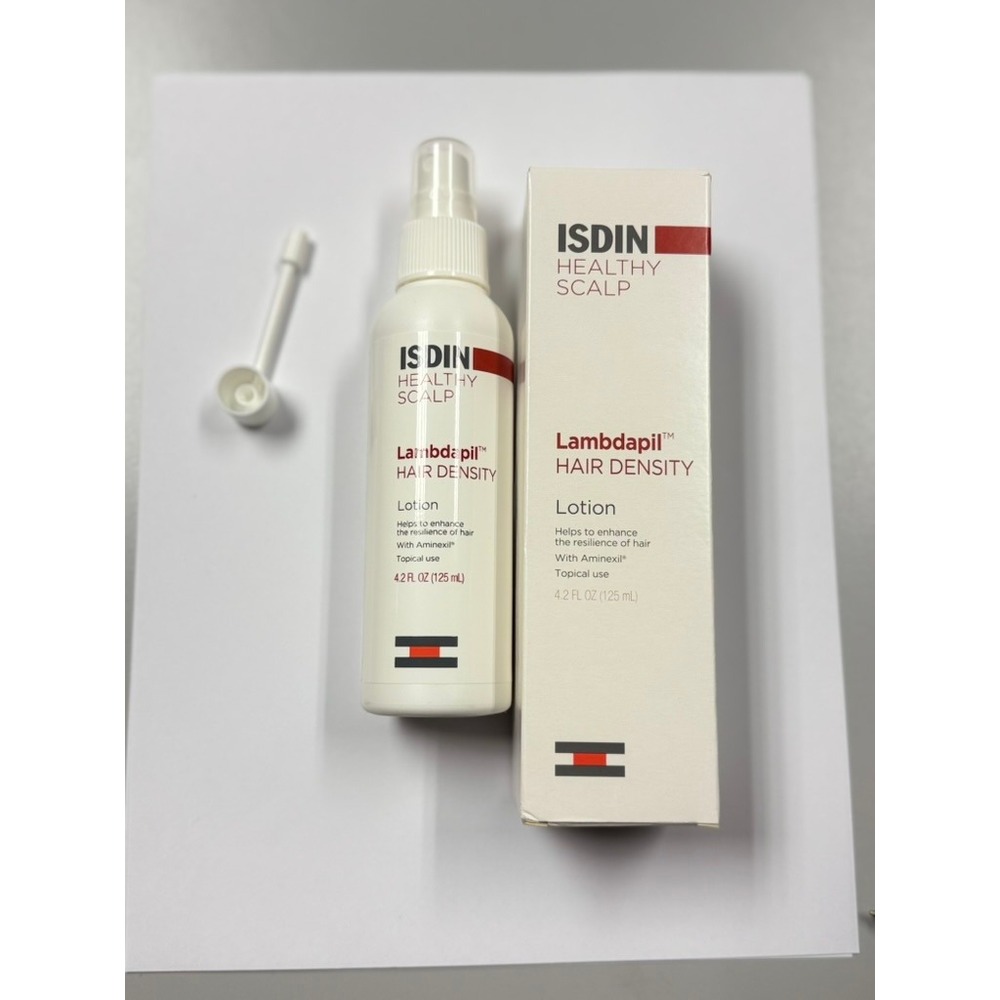 ISDIN Lambdapil Hair Density Lotion 4.2 fl oz Healthy Scalp Aminexil Topical Use